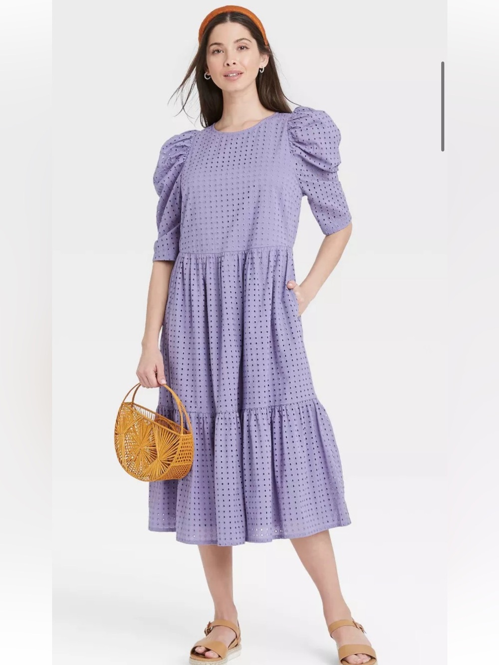 A New Day Women Summer Midi Dress